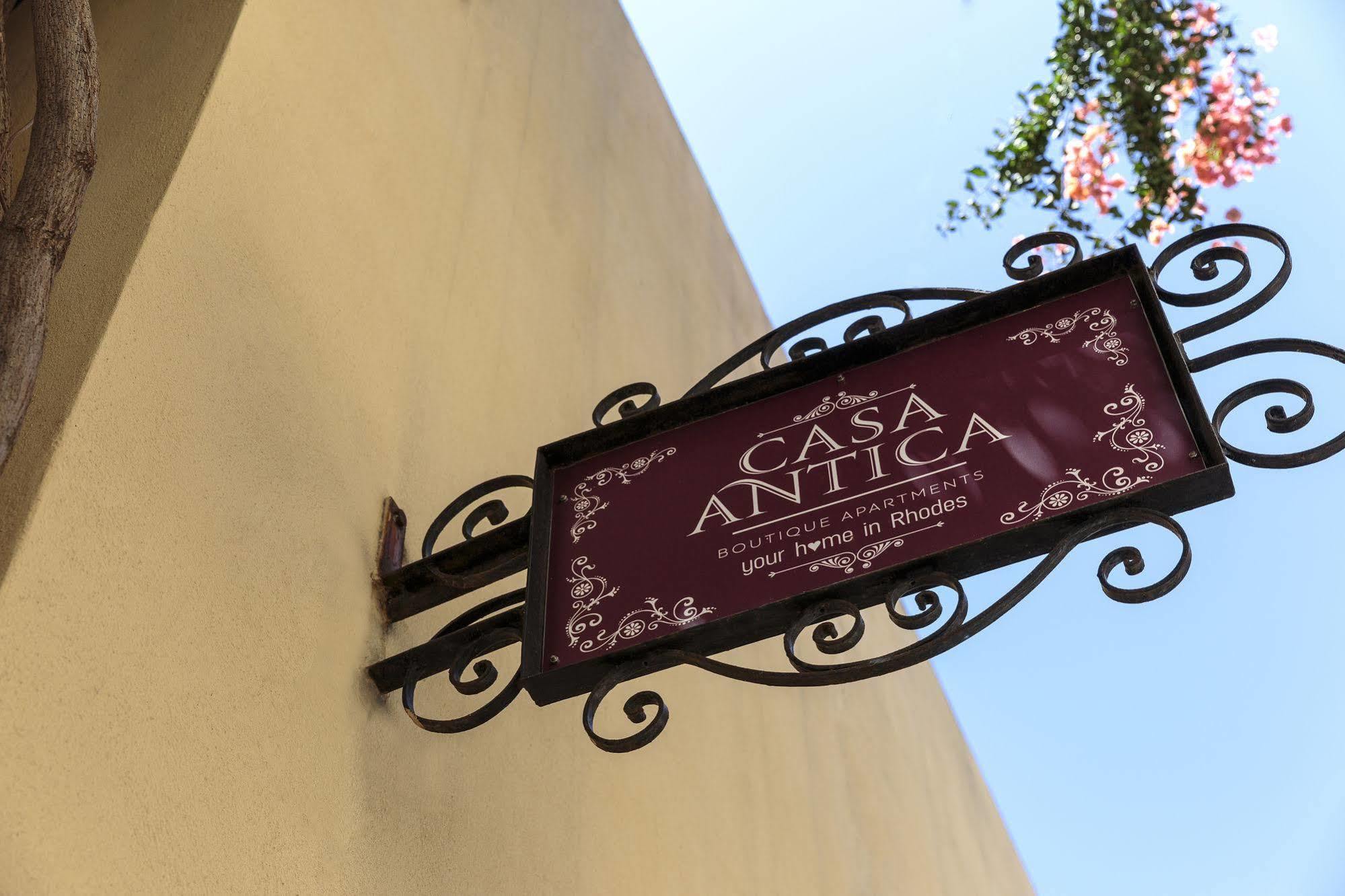 Casa Antica Lejlighed Rhodes City Eksteriør billede